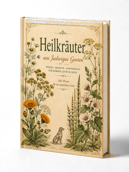 Heilkräuter aus Jadwigas Garten – Cover des digitalen Ratgebers